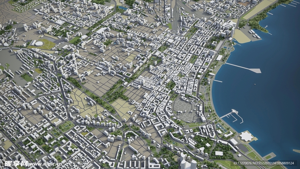 港口3D城市
