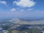 空中看杭州