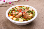 土豆豆角炖排骨