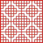 CAD 图纸  雕刻  花纹 