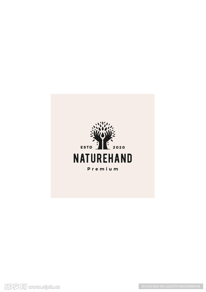 植物logo