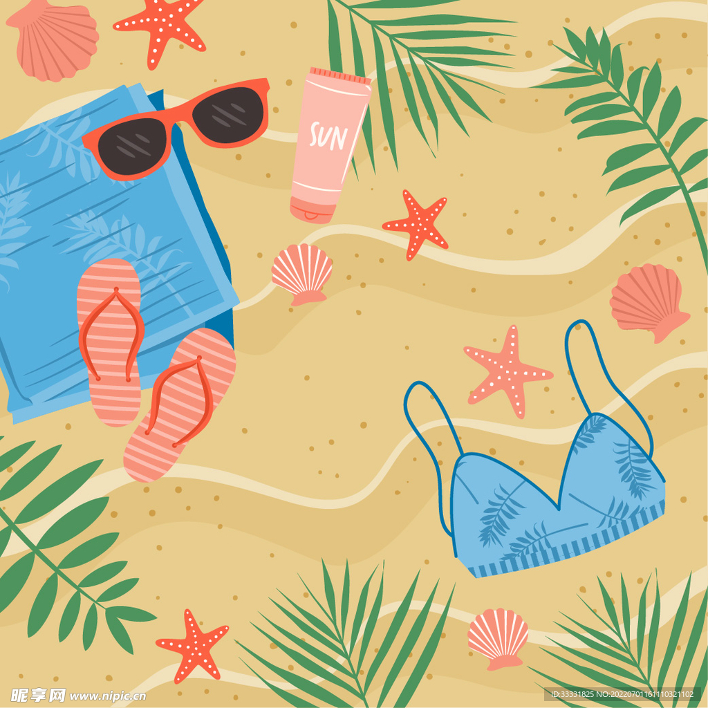 夏日背景