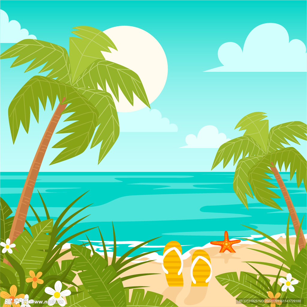 夏日背景