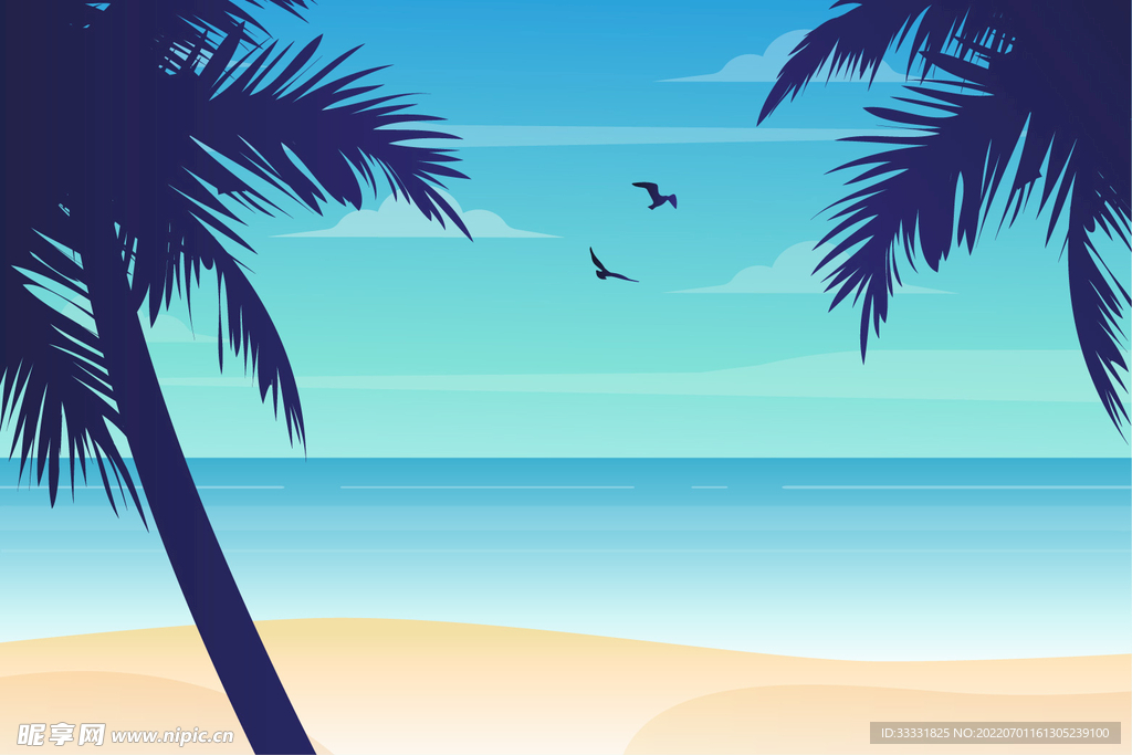 夏日背景