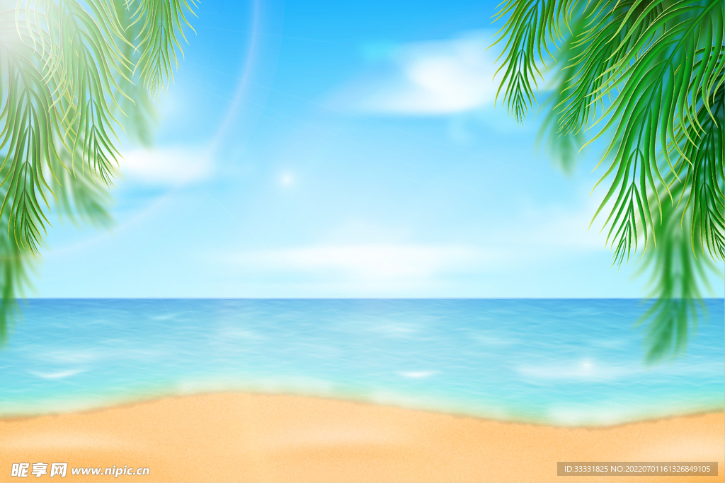 夏日背景