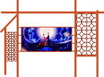 展架图
