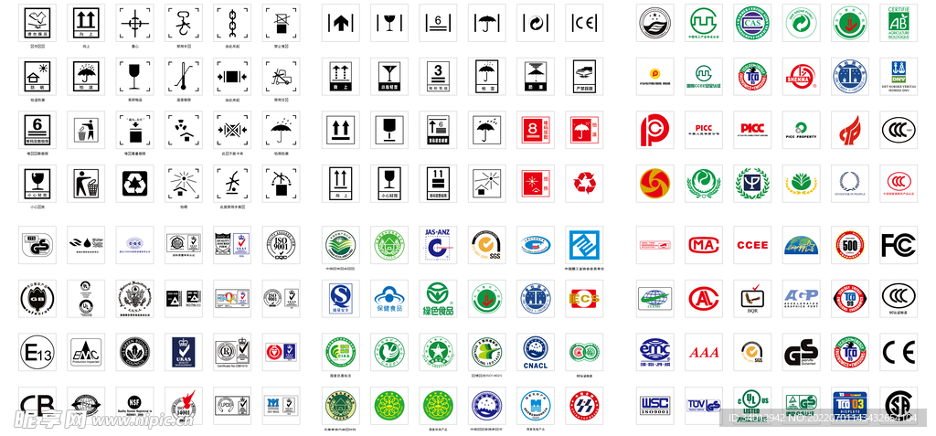 史上最全包装标志