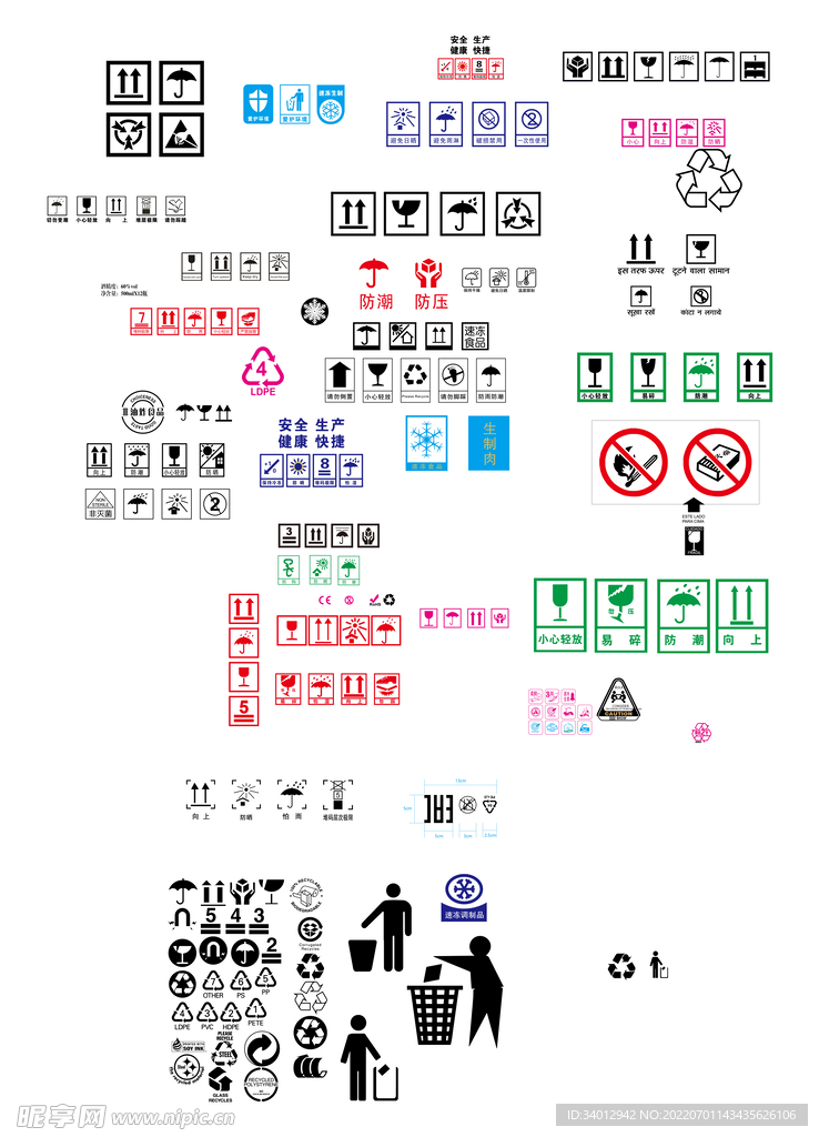 史上最全包装标志