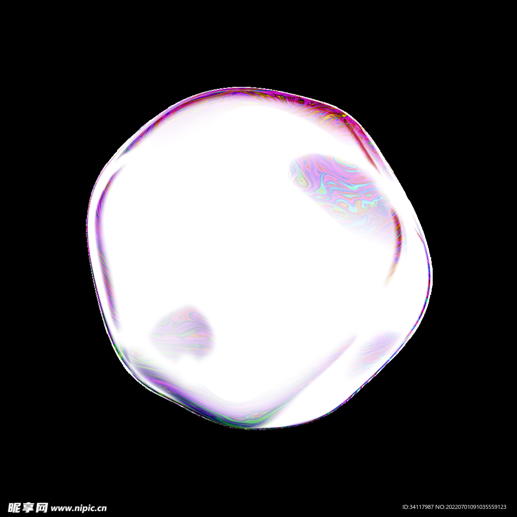 3D 矢量 气泡五颜六色