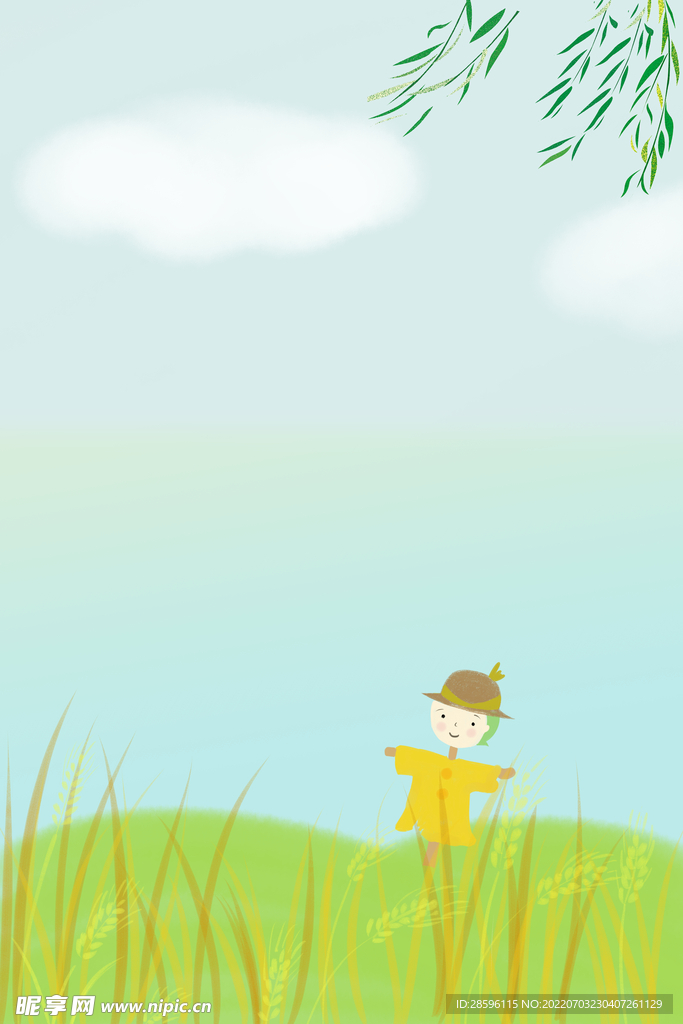 芒种插画           