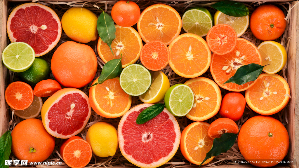 橙子柚子水果高清摄影
