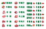 牛羊肉标签