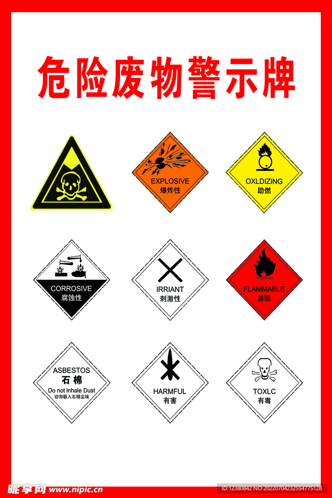 危险废物标识