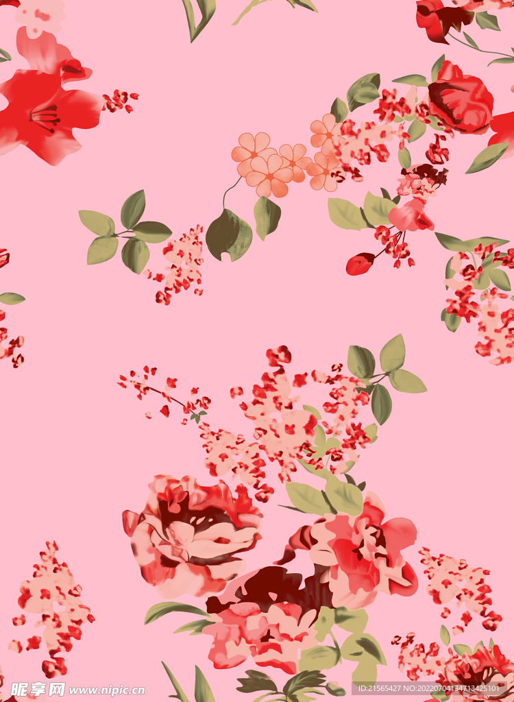 水彩花卉 