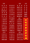大众炒菜A4正反面菜单