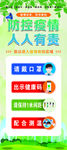 疫情防控 防疫宣传展架