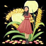 芒种插画           
