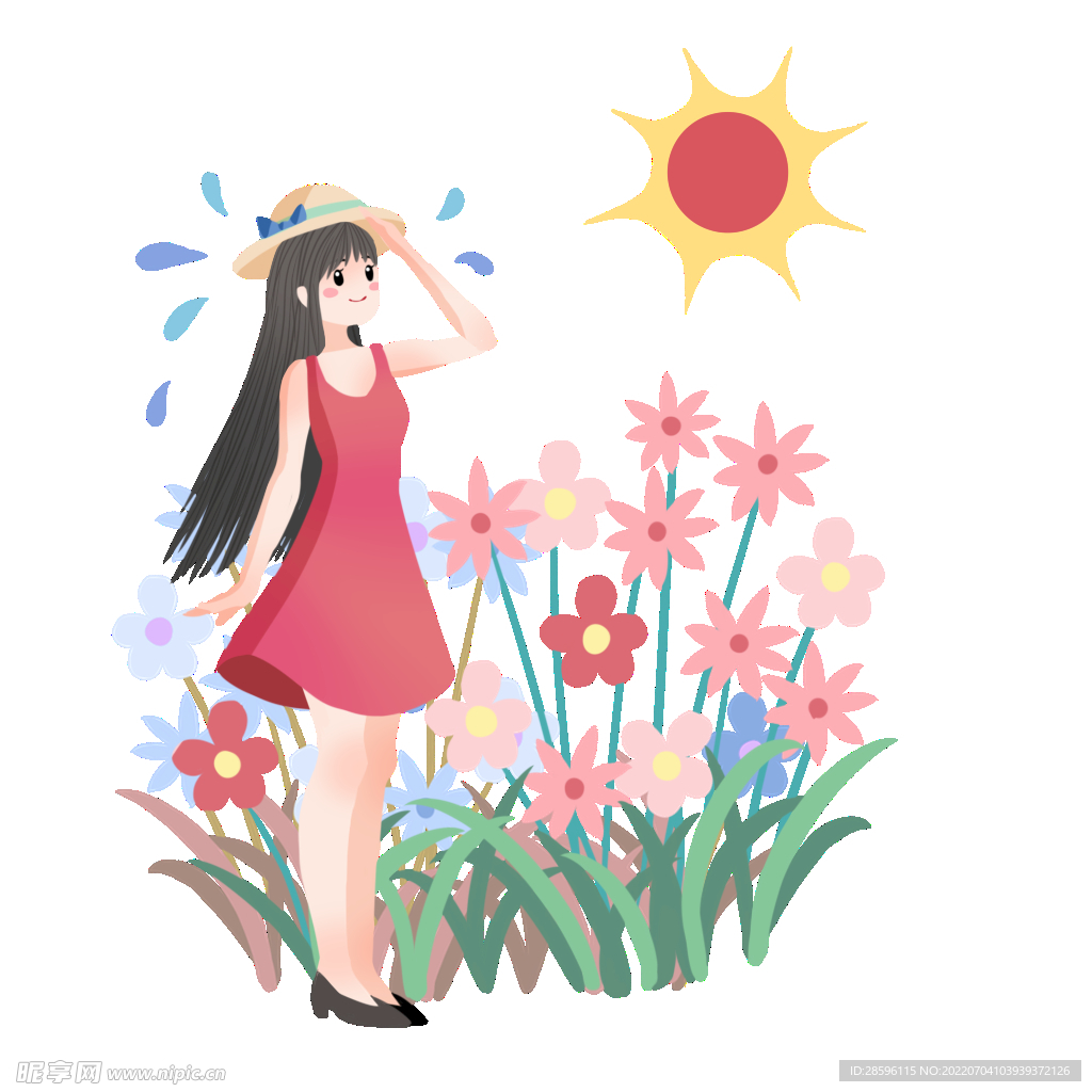 芒种插画           