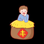 芒种插画           