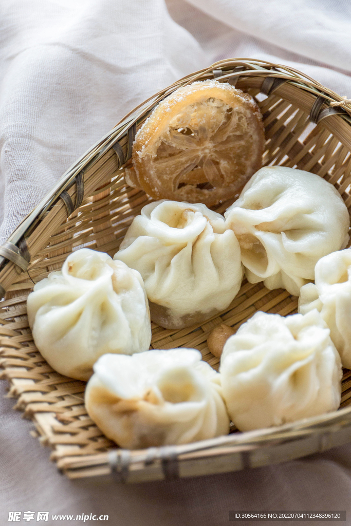 早餐包子美食