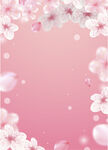 粉色桃花背景