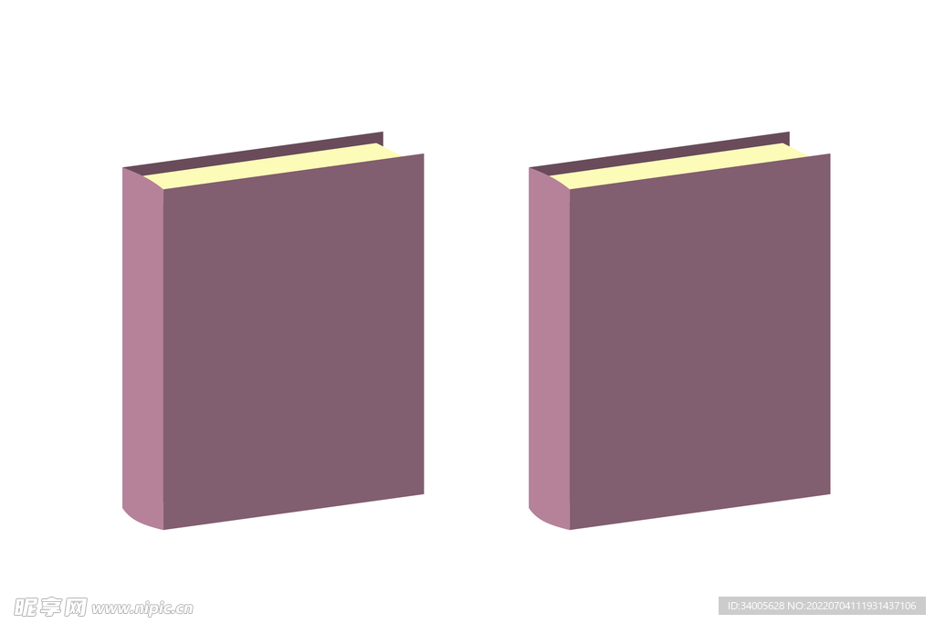 紫色书籍