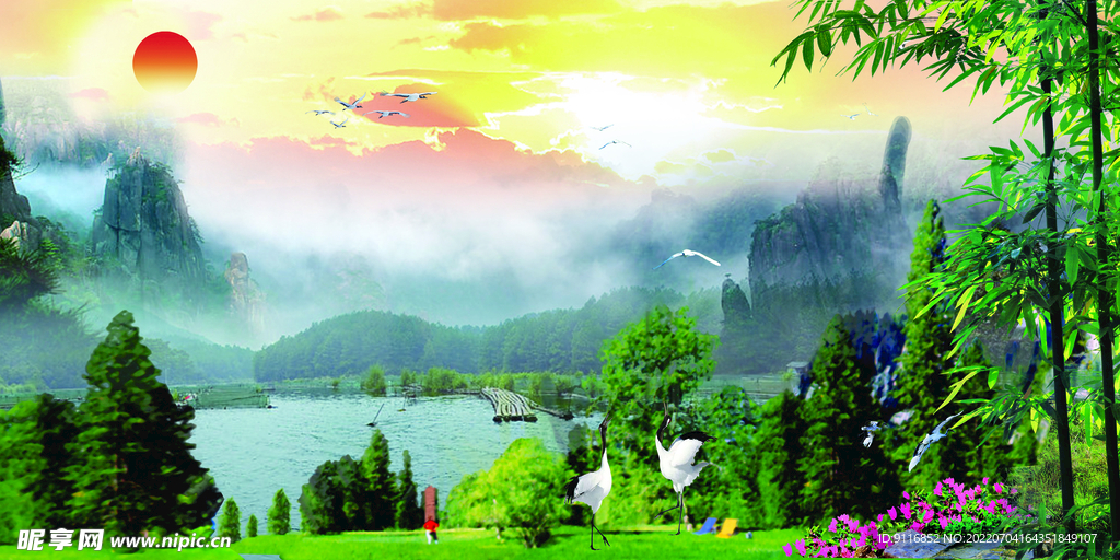 山水风景