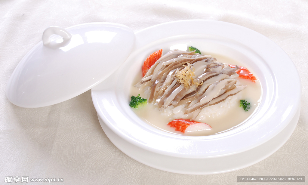浓汤野菌捞饭