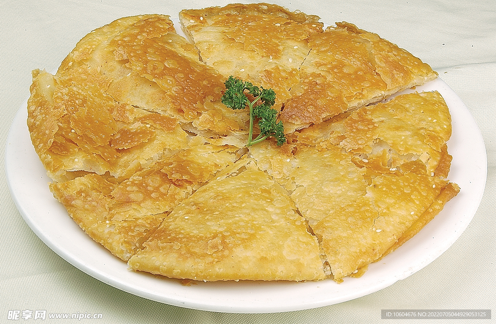 葱油芝麻饼