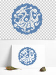 青龙剪纸