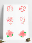 桃花花卉
