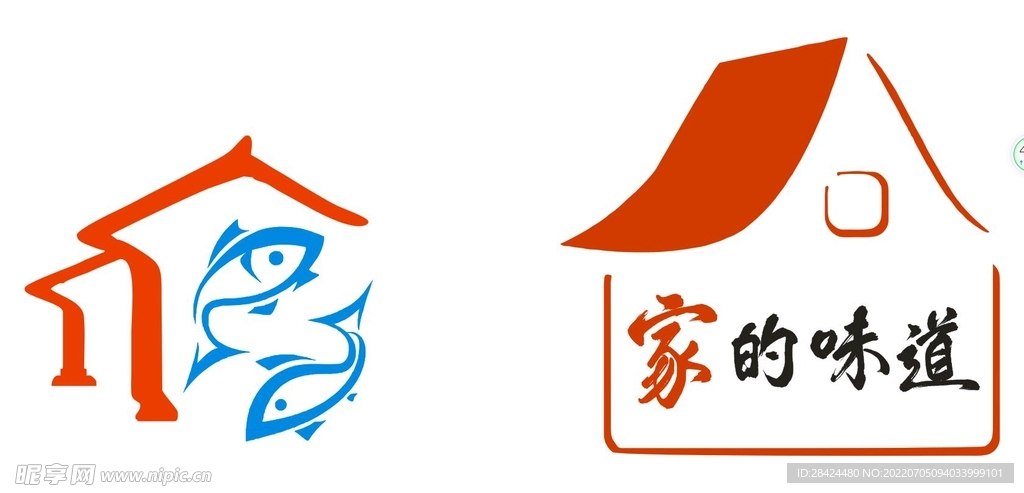 川菜馆  鱼   logo