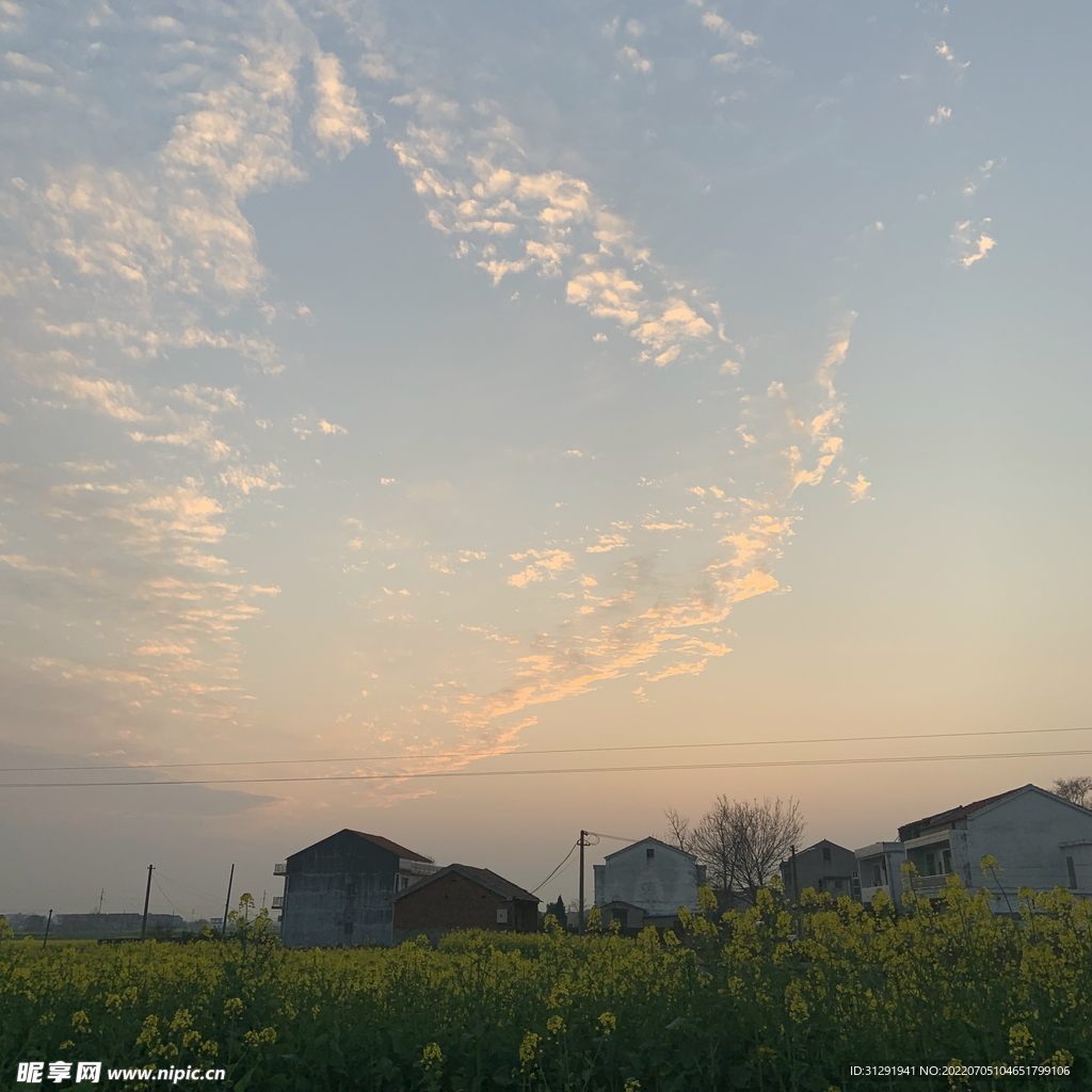 晚霞