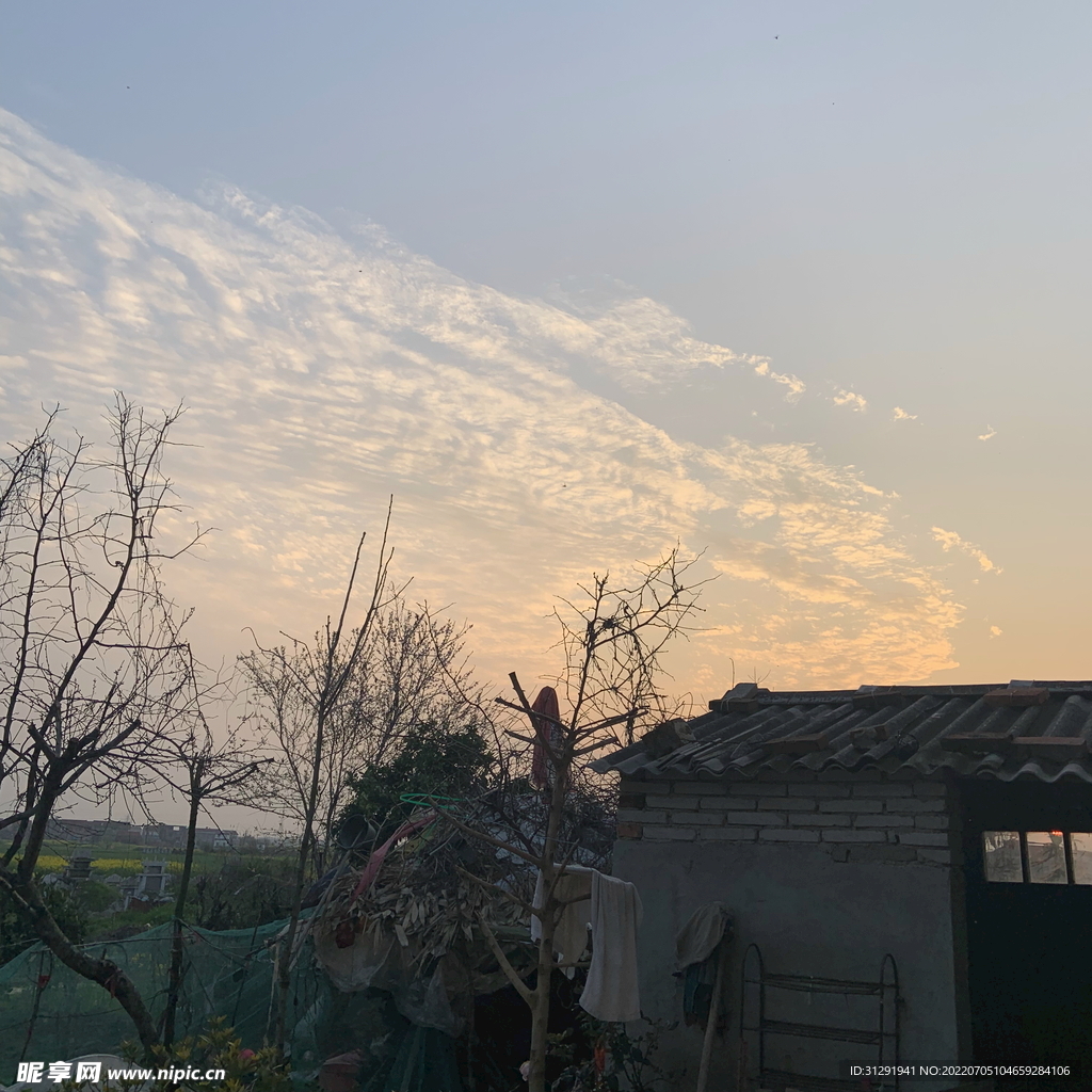 晚霞
