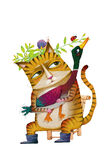 动物插画 猫