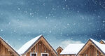 小雪插画