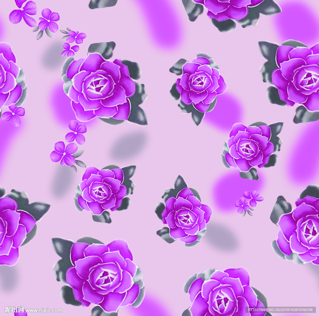 手绘花