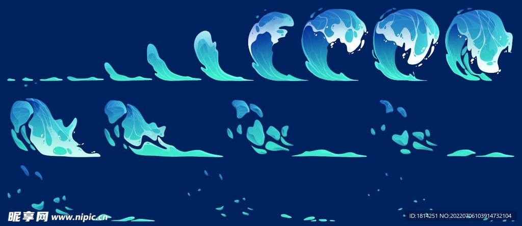 浪花水花