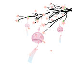 中式桃花素材