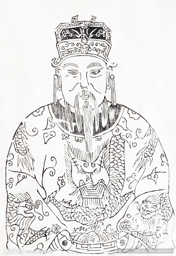  古代人物画