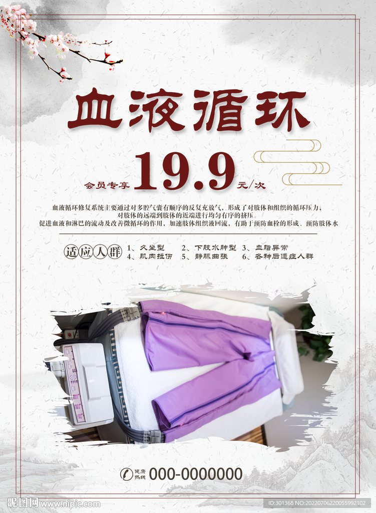 血液循环海报
