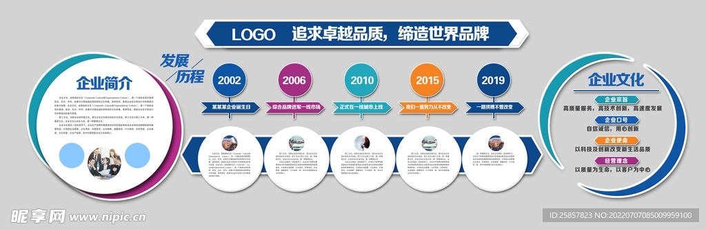 企业文化墙 