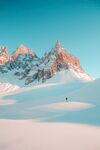 雪山景色摄影
