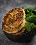 美味的肉饼摄影