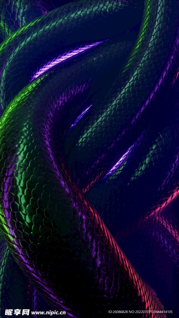 黑色鳞片纹理