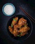 奥尔良香辣鸡翅图片