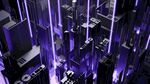 紫色电子科技元素背景