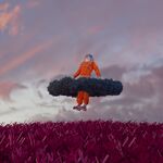 创意宇航员腾空图片