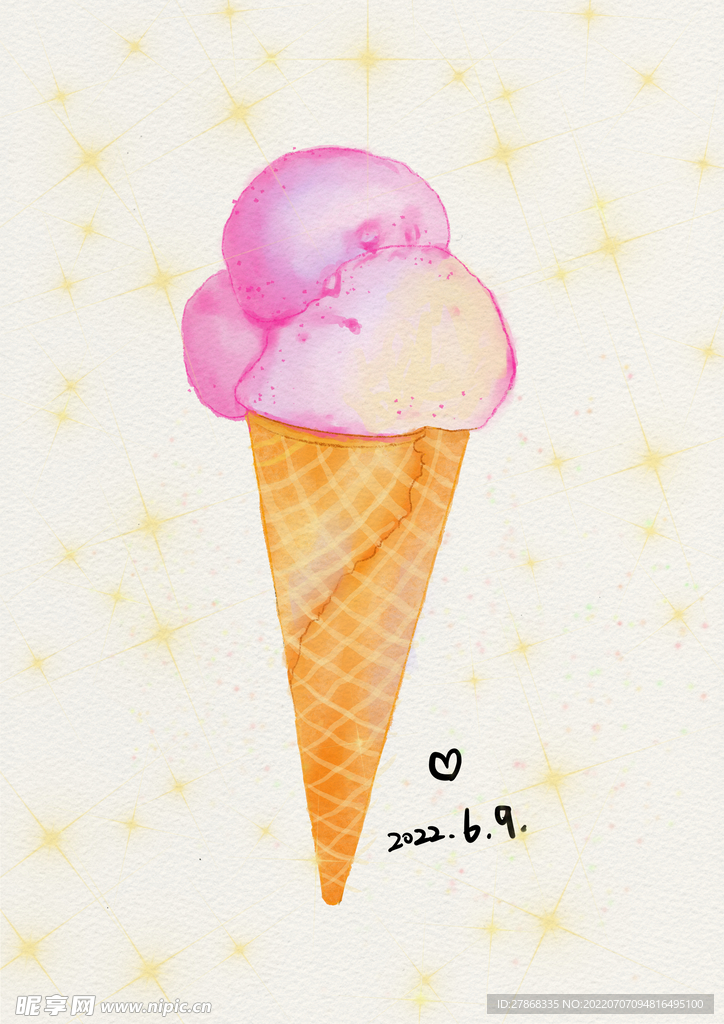 甜品冰淇淋雪糕甜点