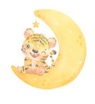 手绘老虎